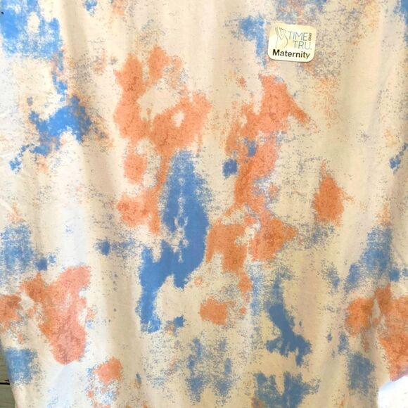 Womens Maternity Butter Soft Short Sleeve T-Shirt Top 2-Pack Size M - Picture 2 of 5